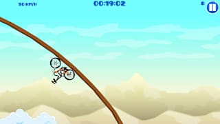 Mountain Bike Hill Climb Race: Real 2D Arcade Dirt Racing Games screenshot 4