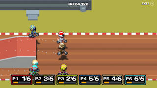 Dirt Bike Retro screenshot 3