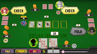 Poker Pretty Girls Battle: Texas Hold'em screenshot 1