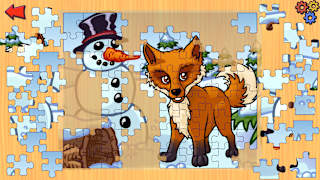 Funny Farm Animal Jigsaw Puzzle Game for Kids and Toddlers screenshot 3