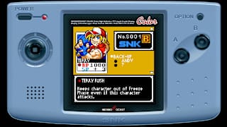 SNK VS. CAPCOM: CARD FIGHTERS' CLASH screenshot 1