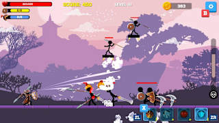 Stickman: Far East Battle screenshot 1