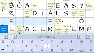 Pure Crosswords - the best Crossword Puzzle Word Game ever! screenshot 3