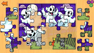 Halloween Jigsaw Puzzles - Puzzle Game for Kids & Toddlers screenshot 1