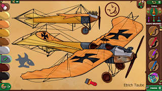 Red Wings: Coloring Planes screenshot 4