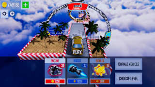 Mega Ramp Car Jumping screenshot 2