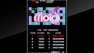 Arcade Archives MOTOS screenshot 1