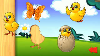 Animal Babies Puzzle - Preschool Animals Puzzles Game for Kids screenshot 2