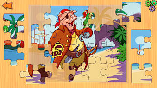 Pirates Jigsaw Puzzle - Education Adventure Learning Children Puzzles Games for Kids & Toddlers screenshot 6