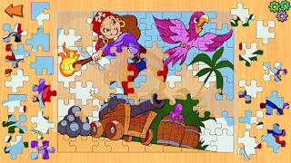 Pirates Jigsaw Puzzle - Education Adventure Learning Children Puzzles Games for Kids & Toddlers screenshot 1