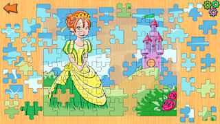 Princess and Fairytales Jigsaw Puzzles - Puzzle Game for Kids screenshot 1