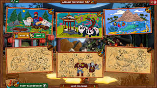 Coloring Pages: Lumberhill Tales screenshot 6