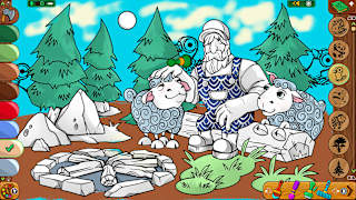 Coloring Pages: Lumberhill Tales screenshot 3