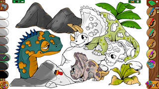 Coloring Pages: Lumberhill Tales screenshot 2