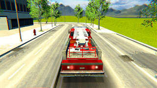 Firefighter:Car Fire Truck Sim Driving 2022 Simulator screenshot 4