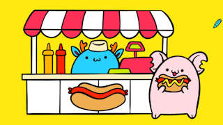 DRAW AND COLOR: KAWAII screenshot 2