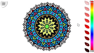Coloring Book: Mandalas screenshot 3