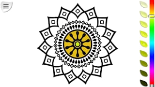 Coloring Book: Mandalas screenshot 5