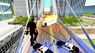 City Super Hero 3D - Flying Legend Warriors Deluxe Simulator screenshot 3