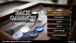 BACKGAMMON PRO for Nintendo Switch screenshot 1
