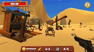 Zombie Dead Smasher - World Simulator Kill Strike Gun Shooter 3D Poly Games 2023 screenshot 3