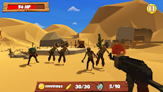 Zombie Dead Smasher - World Simulator Kill Strike Gun Shooter 3D Poly Games 2023 screenshot 5