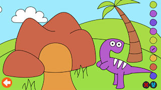 Learn & Play: Dino Coloring screenshot 5