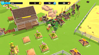 Zombie Garden vs Plants Defence -Battle Craft and Survival Simulator Game screenshot 1