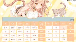 Sakura Neko Calculator screenshot 2