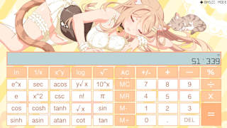 Sakura Neko Calculator screenshot 4