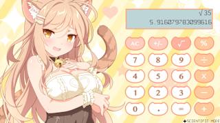 Sakura Neko Calculator screenshot 1