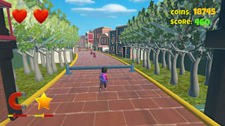 Child Run - City Surfers Runner screenshot 2