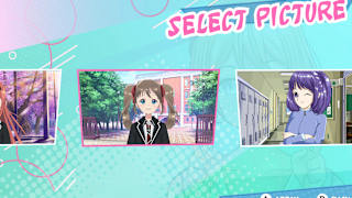 Anime Beauty Girl Puzzle - Love Game History Adventure screenshot 3