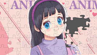 Anime Beauty Girl Puzzle - Love Game History Adventure screenshot 4