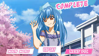 Anime Beauty Girl Puzzle - Love Game History Adventure screenshot 5