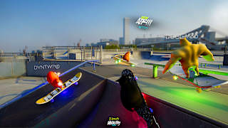 Skateboard Drifting with Maxwell Cat: The Game Simulator screenshot 2