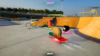 Skateboard Drifting with Maxwell Cat: The Game Simulator screenshot 4