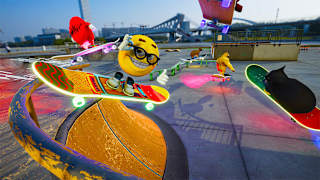Skateboard Drifting with Maxwell Cat: The Game Simulator screenshot 1