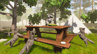 Raccoon Adventure: Animal City Simulator 3D Farm Super Deluxe screenshot 4