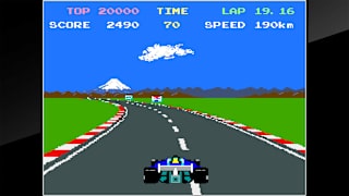 Arcade Archives POLE POSITION II screenshot 1