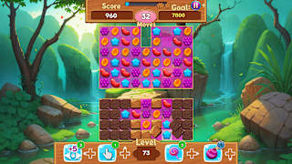 Jelly Fruits Adventure: Magic Match 3 Puzzle screenshot 4