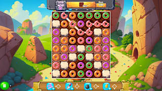 Magic Donut Adventure: Line Match 3 Puzzle screenshot 1