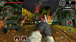 Zombie Sniper Shooter - Stickman War screenshot 5