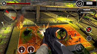 Zombie Sniper Shooter - Stickman War screenshot 4