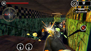 Zombie Sniper Shooter - Stickman War screenshot 1