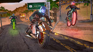 Moto Racer 2044 Game Simulator screenshot 1