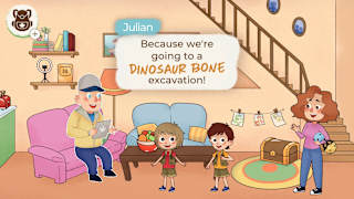 Dani and Evan: Dinosaur books screenshot 1