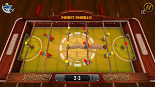 Pocket Foosball screenshot 1
