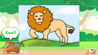 Coloring book series Zoo screenshot 5