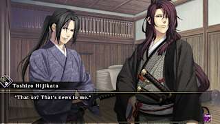 Hakuoki: Chronicles of Wind and Blossom screenshot 3